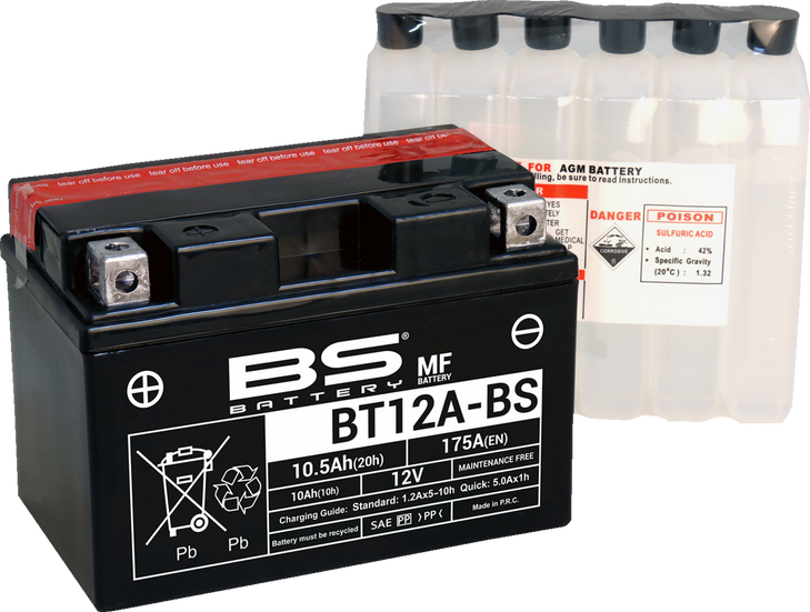 Bs Battery Battery - Bt12A-Bs (Yt) 300602