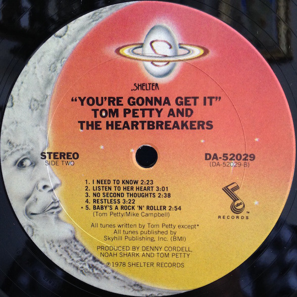 Tom Petty And The Heartbreakers - You're Gonna Get It! - Shelter