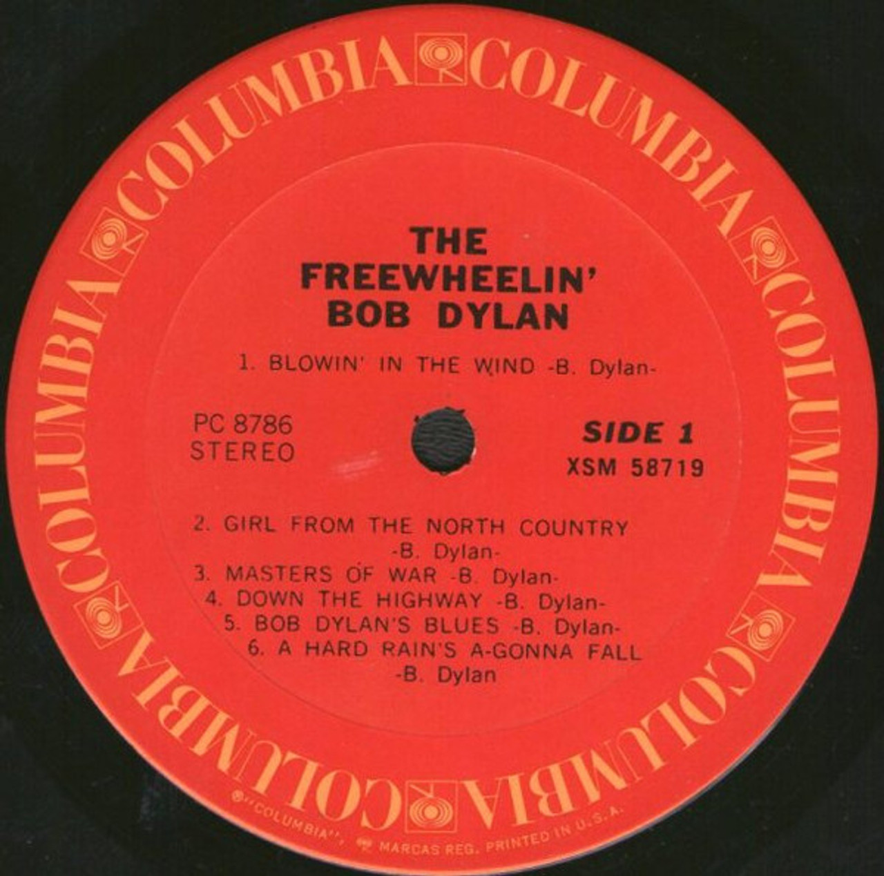 米LP Bob Dylan Freewheelin Bob Dylan CL1986 COLUMBIA /00260 Amazon.com: The Freewheelin' Bob Dylan: CDs & Vinyl