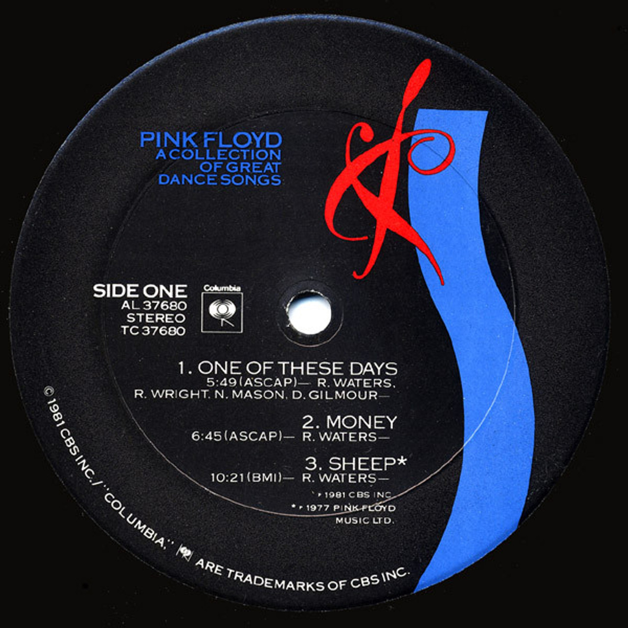 Pink Floyd - A Collection Of Great Dance Songs (LP, Comp