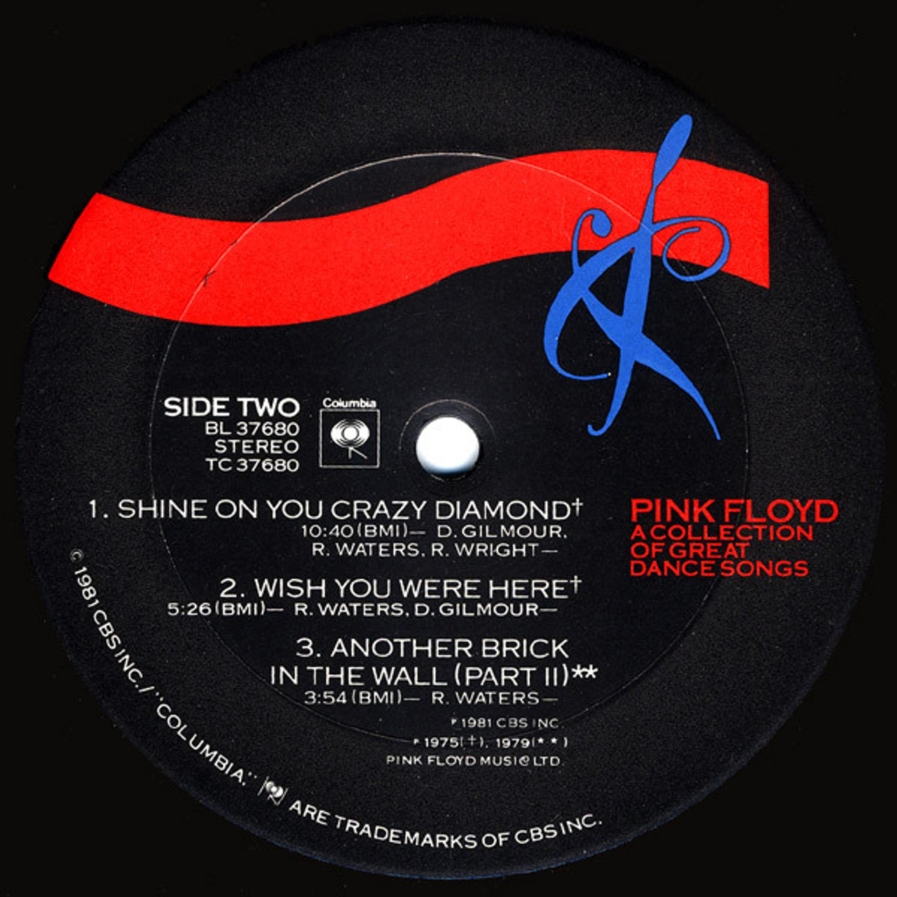 Pink Floyd - A Collection Of Great Dance Songs (LP, Comp