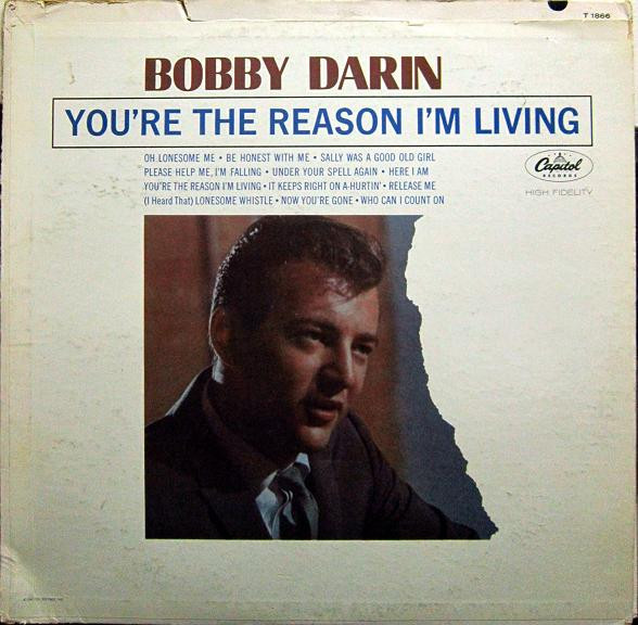 Bobby Darin - You're The Reason I'm Living - Capitol Records - T 1866 - LP, Album, Mono 712566373