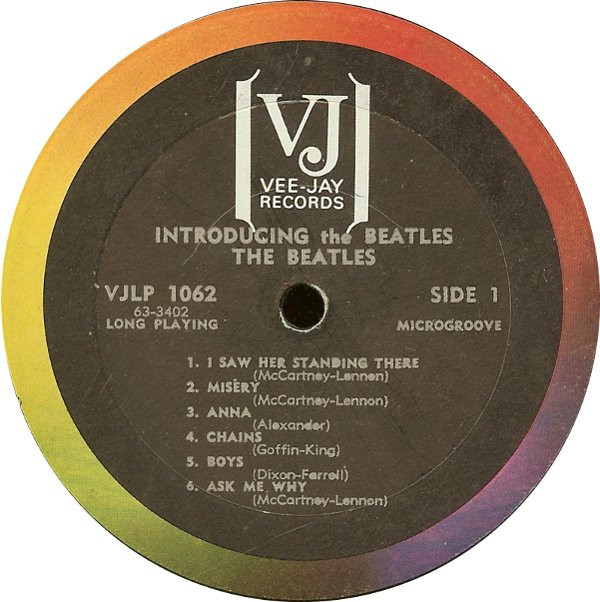 The Beatles - Introducing The Beatles - Vee Jay Records, Vee