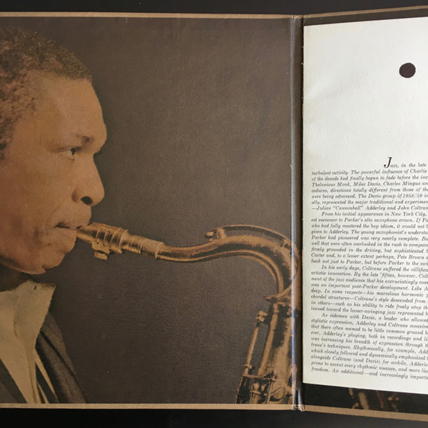 Cannonball* & Coltrane* - Cannonball & Coltrane (LP, Album, RE