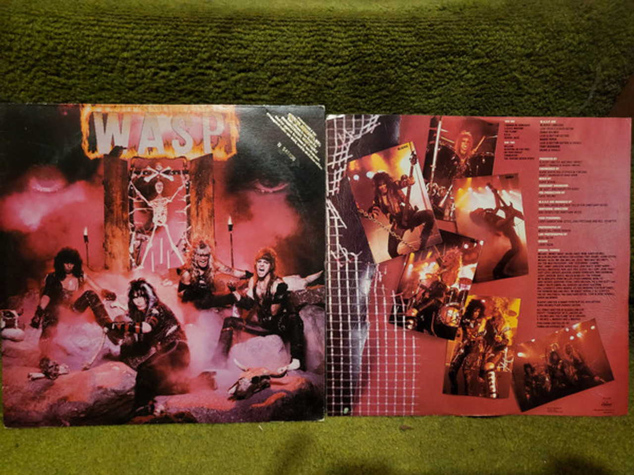 米LP W.A.S.P. W.a.s.p. ST12343 CAPITOL /00260 W.A.S.P. - W.A.S.P. - Capitol Records, EMI - ST-12343 - LP