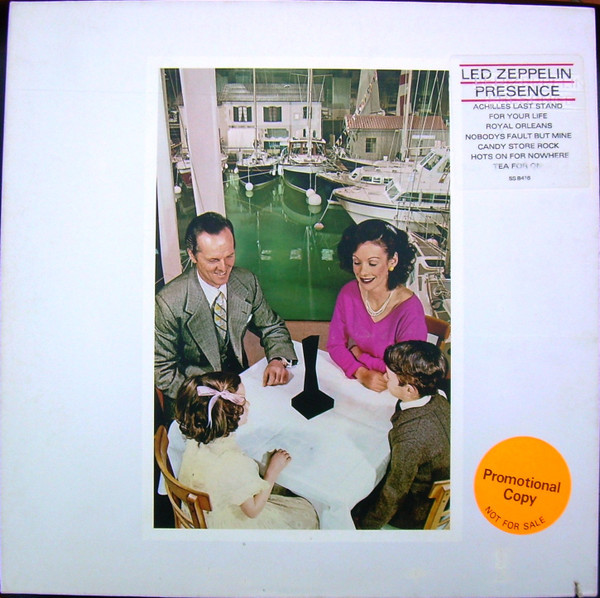 Led Zeppelin - Presence - Swan Song - SS 8416 - LP, Album, RI