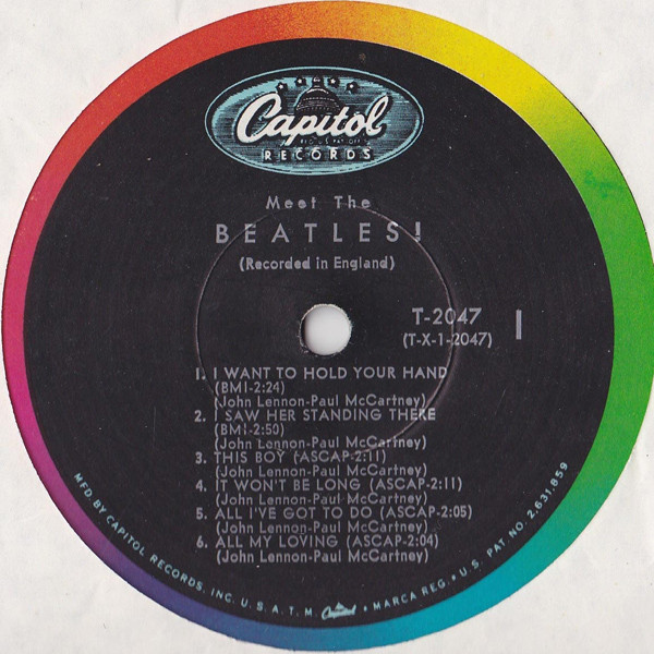 The Beatles - Meet The Beatles! - Capitol Records, Capitol Records