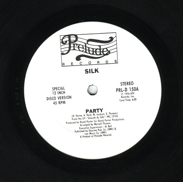 Silk (14) / Broadway (11) - Party / X-15 - Prelude Records - PRL-D