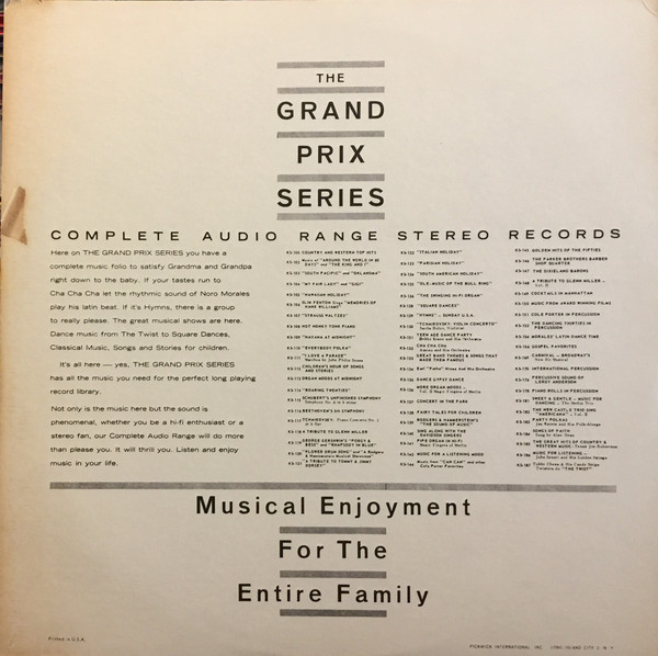 Billy Franklin - The Golden Horn Of Billy Franklin - Grand Prix Series ...