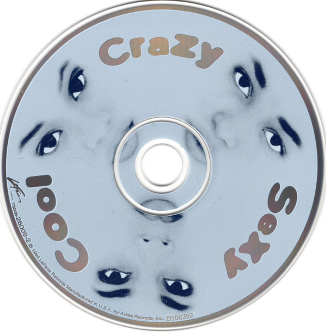 TLC - CrazySexyCool - LaFace Records - 73008-26009-2 - CD