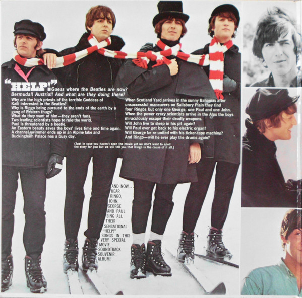 The Beatles Help! SMAS-2386 US盤 LP洋楽　美盤 The Beatles - Help! (Original Motion Picture Soundtrack) - Capitol