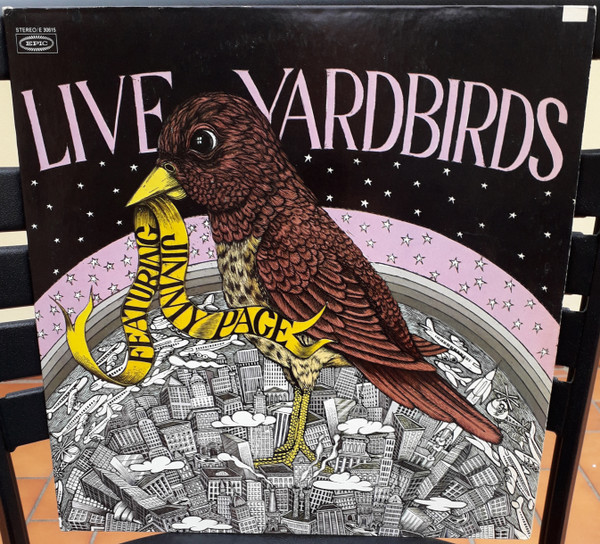 The Yardbirds - Live Yardbirds (Featuring Jimmy Page) - Epic - E 