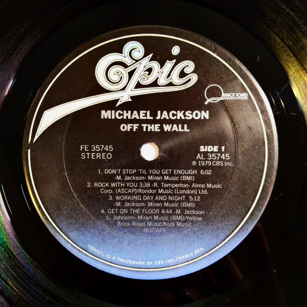 Michael Jackson - Off The Wall - Epic - FE 35745 - LP, Album, Gat