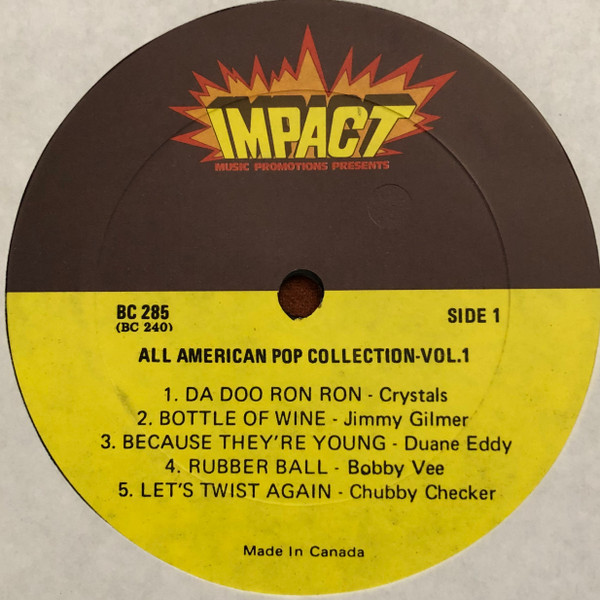 CD ALL AMERICAN HIT POPS 1
