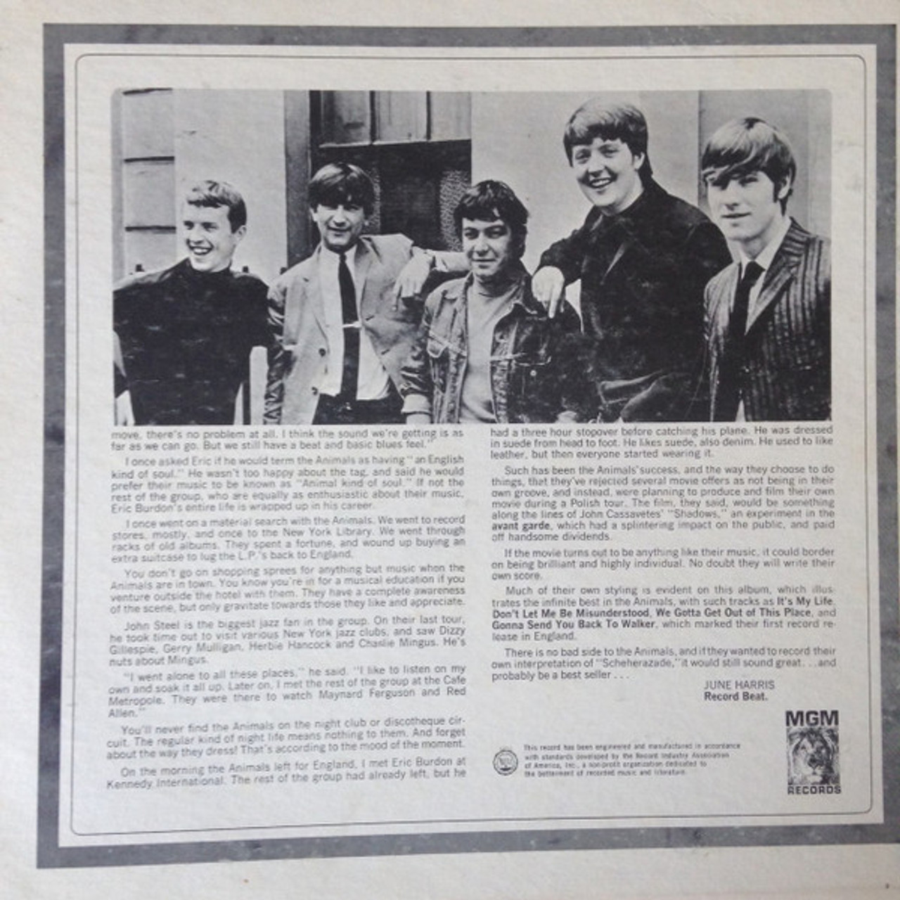レコード　BEST OF THE ANIMALS The Animals – The Best Of The Animals – Vinyl (Gatefold, LP