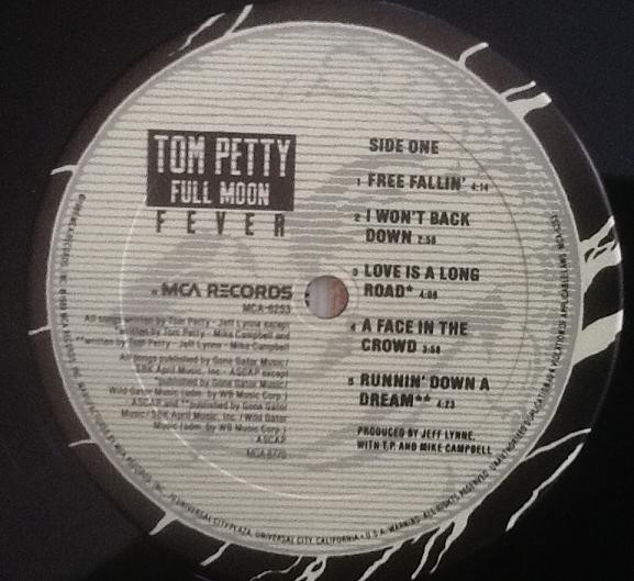 Tom Petty Full Moon Fever (LP, Album, Club, CRC) BullTrax