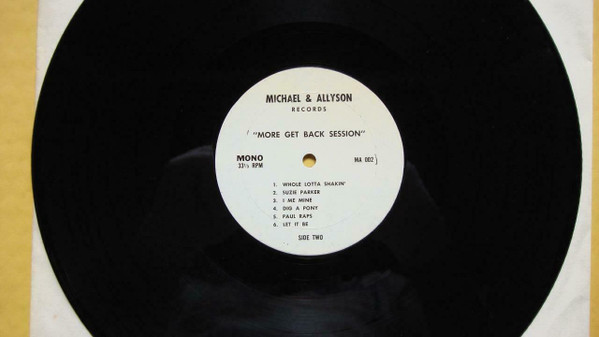 その他 LP Beatles More Get Back Session MA001,HH1  /00260 The Beatles - More Get Back Session (LP, Mono, Unofficial