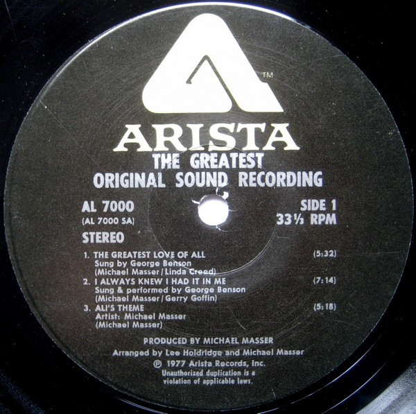 Mandrill / Michael Masser / George Benson - Muhammad Ali In 