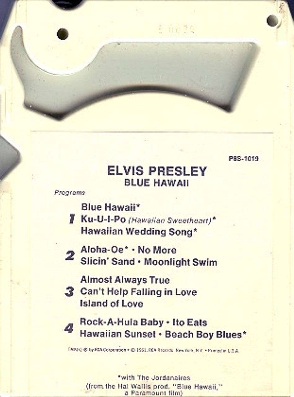 Elvis Presley - Blue Hawaii (8-Trk, Album, RE) - BullTrax