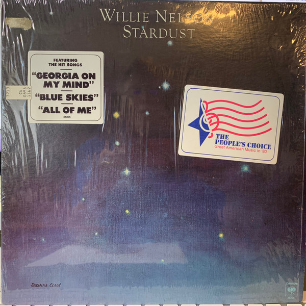 Willie Nelson - Stardust (LP, Album, San) - BullTrax Records