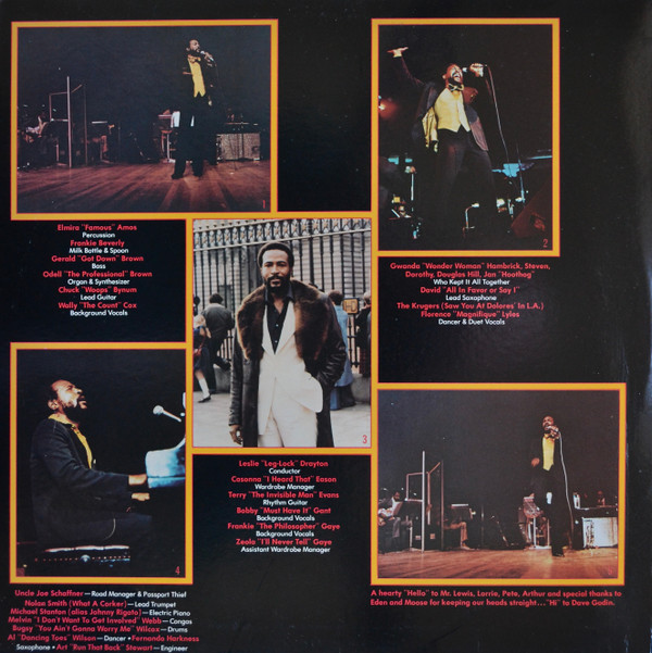 London Marvin Live At The Gaye - Palladium ⁄ the Vinyl Tamla Album