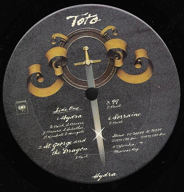 Hydra Toto – - ⁄ eBay .com Stereo Album, Music | TOTO 0 LP Vinyl