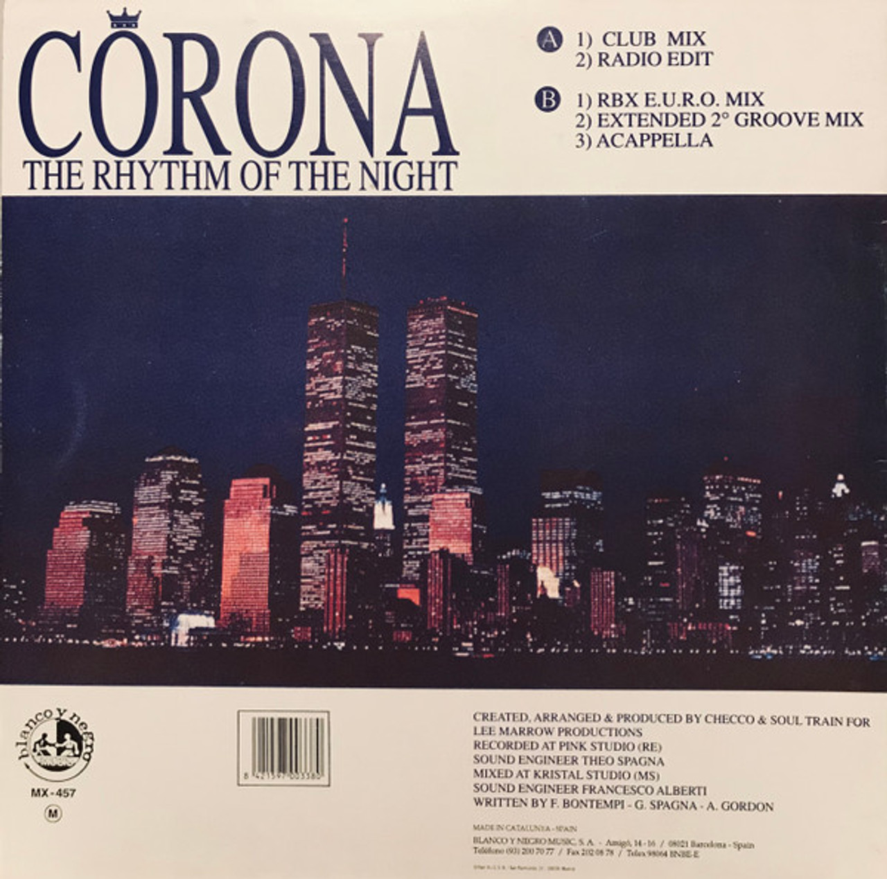 Corona - The Rhythm Of The Night (12