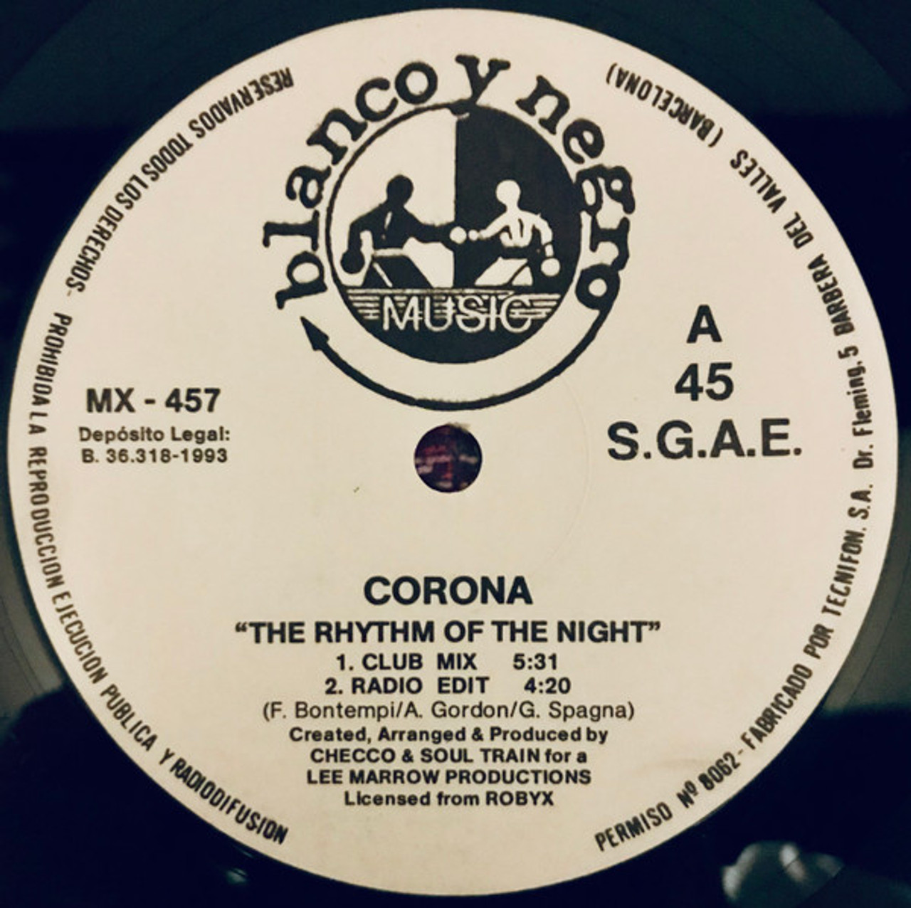 Corona - The Rhythm Of The Night (12