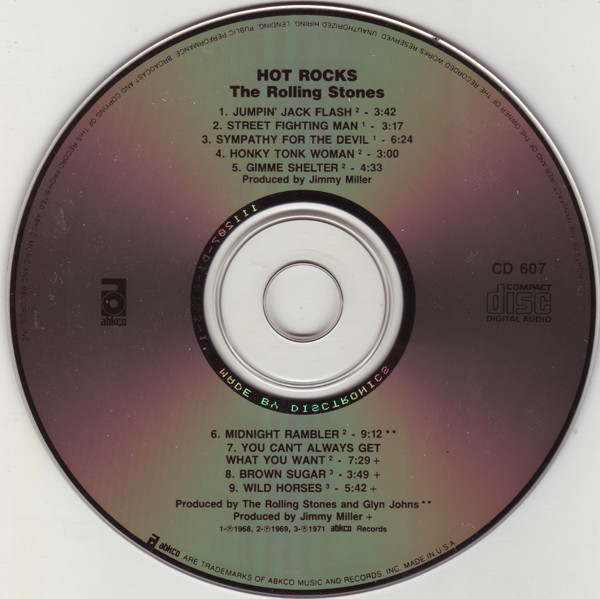 The Rolling Stones - Hot Rocks 1964-1971 (2xCD, Comp, RE, RM ...