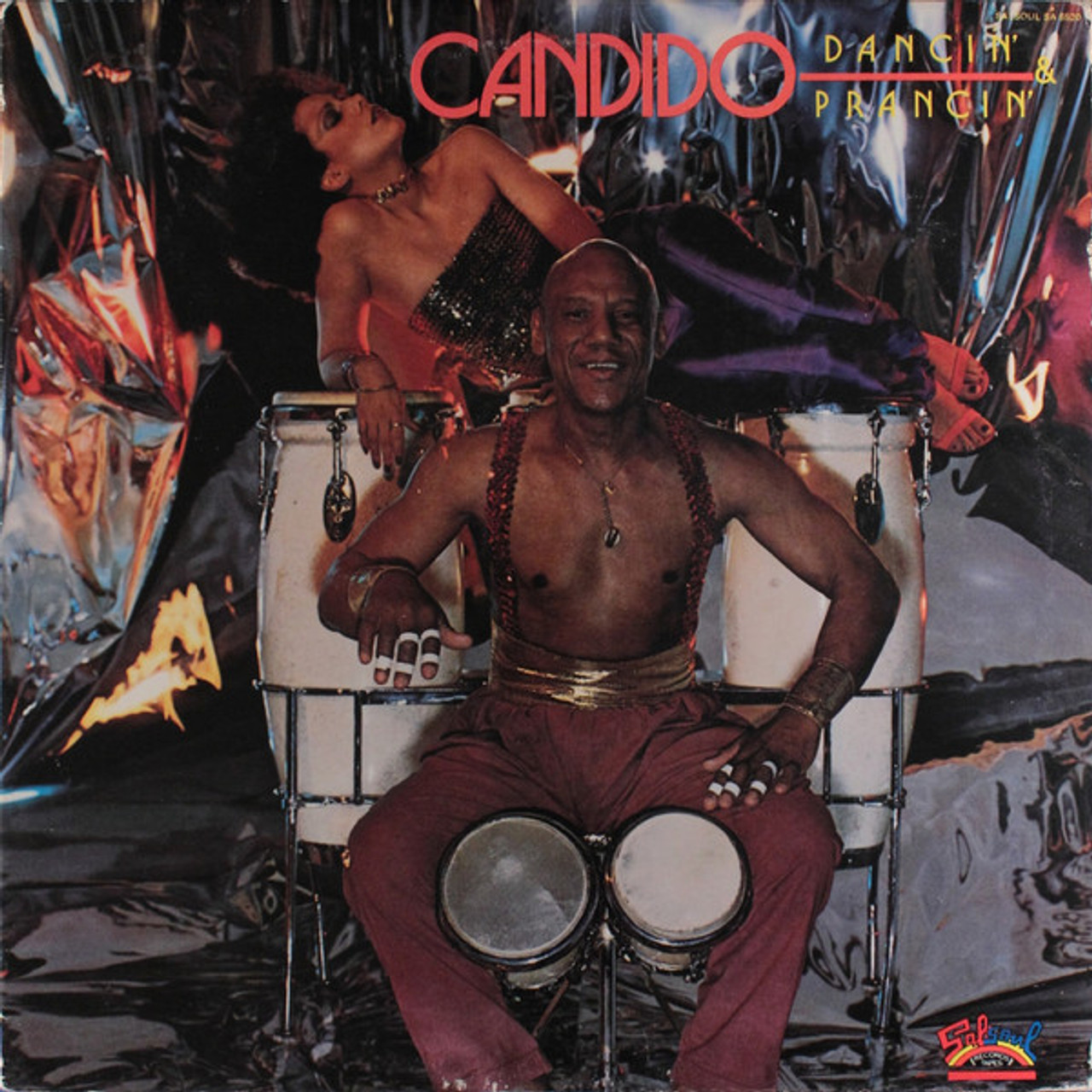 Candido - Dancin' & Prancin' (LP, Album, Promo)