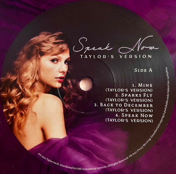 Taylor Swift - Speak Now (Taylor's Version) (3xLP, Album, Orc