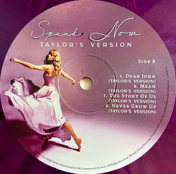 Taylor Swift - Speak Now (Taylor's Version) (3xLP, Album, Orc
