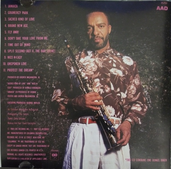 Grover Washington, Jr. - Time Out Of Mind (CD, Album) - BullTrax