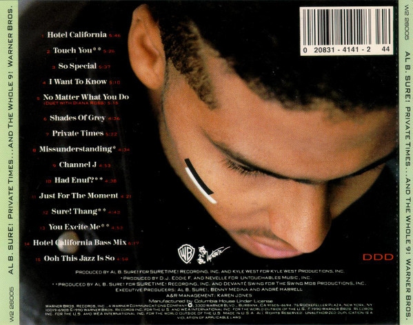 Al B. Sure! - Private TimesAnd The Whole 9! (CD, Album