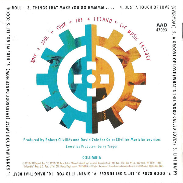 【MD】C+C Music Factory C + C Music Factory - Gonna Make You Sweat (CD, Album) - BullTrax