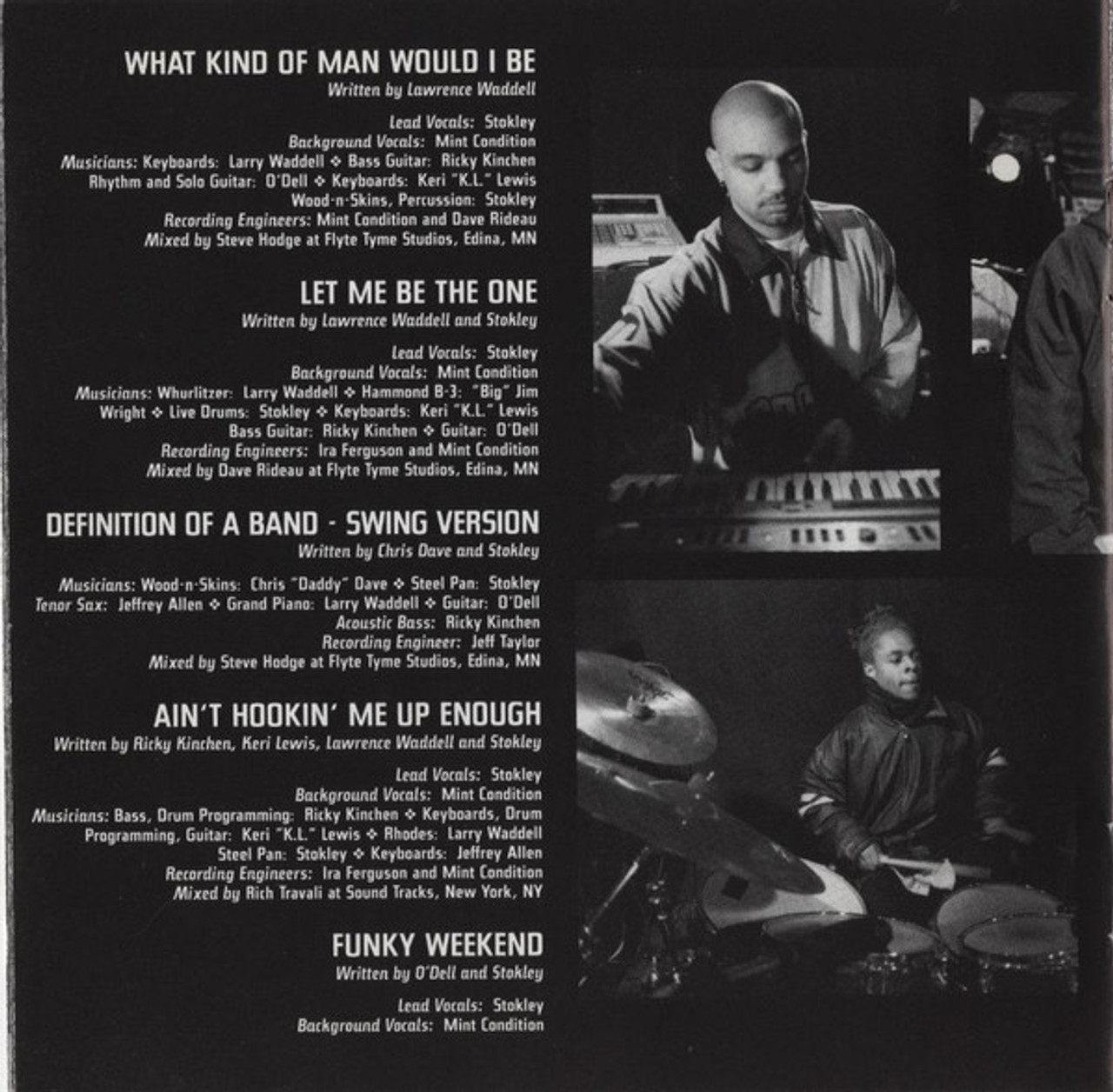 洋楽 MINT CONDITION / DEFINITION OF A BAND Mint Condition Definition Of A Band 1996 Perspective 31454