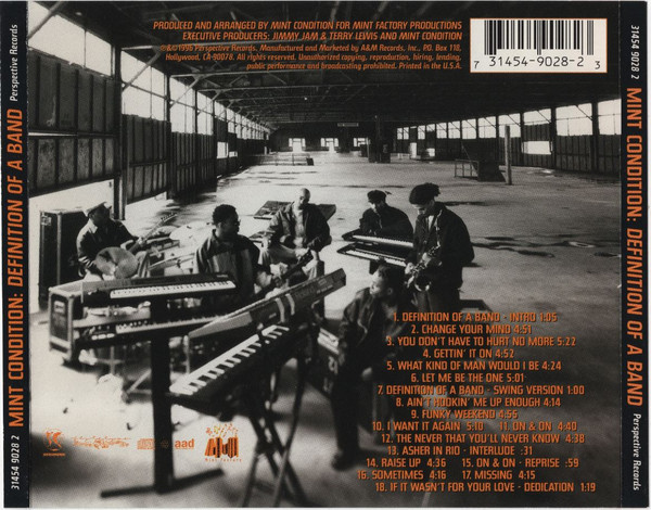 Mint Condition - Definition Of A Band (CD, Album) - BullTrax Records