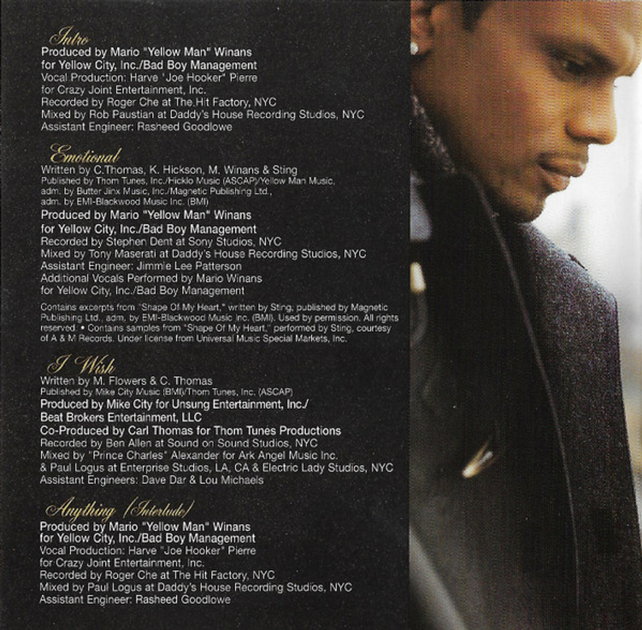 Carl Thomas - Emotional (CD, Album) - BullTrax Records