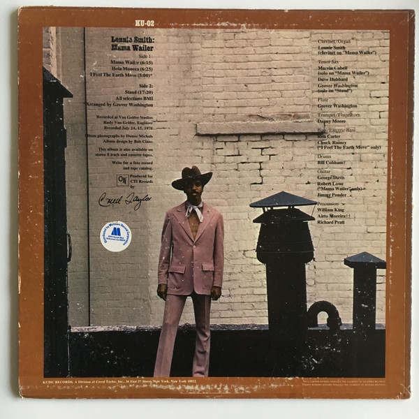 LP Lonnie Smith ‎– Mama Wailer Lonnie Smith – Mama Wailer – Vinyl (LP, Album), 1971