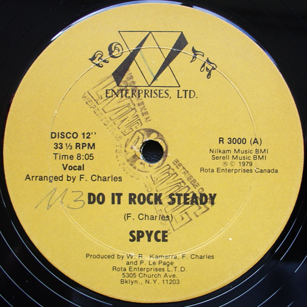 Spyce - Do It Rock Steady (12