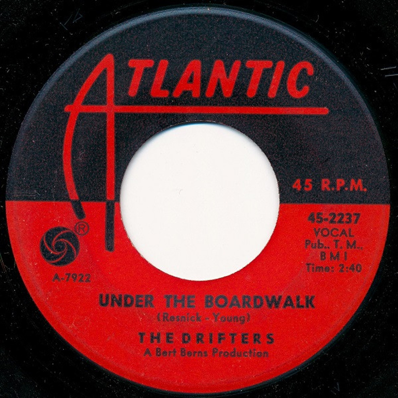 THE DRIFTERS UNDER THE BOARDWALK レコード THE DRIFTERS UNDER THE BOARDWALK レコード The Drifters