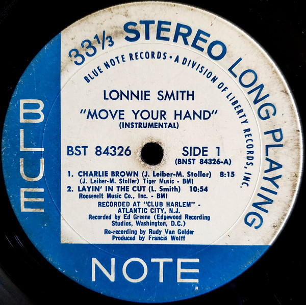 Lonnie Smith – Move Your Hand Lonnie Smith - Move Your Hand (LP, Album, Gat) - BullTrax Records