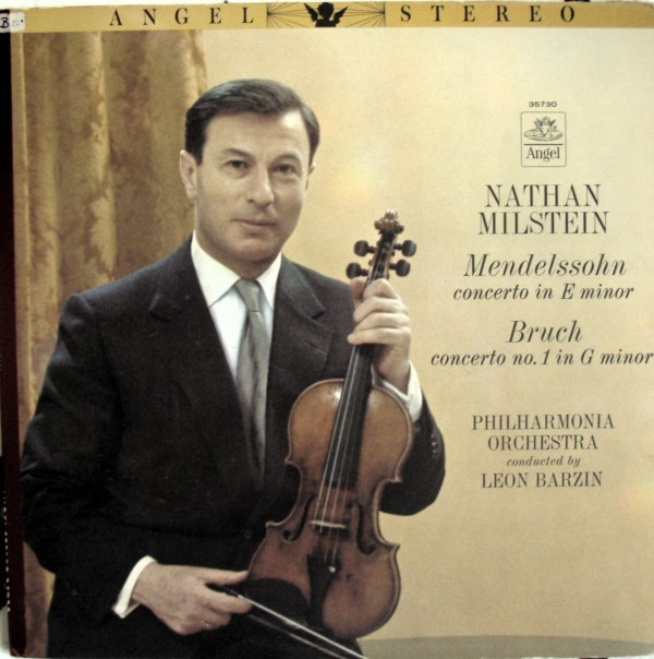 Nathan Milstein, Mendelssohn*, Bruch*, Philharmonia Orchestra
