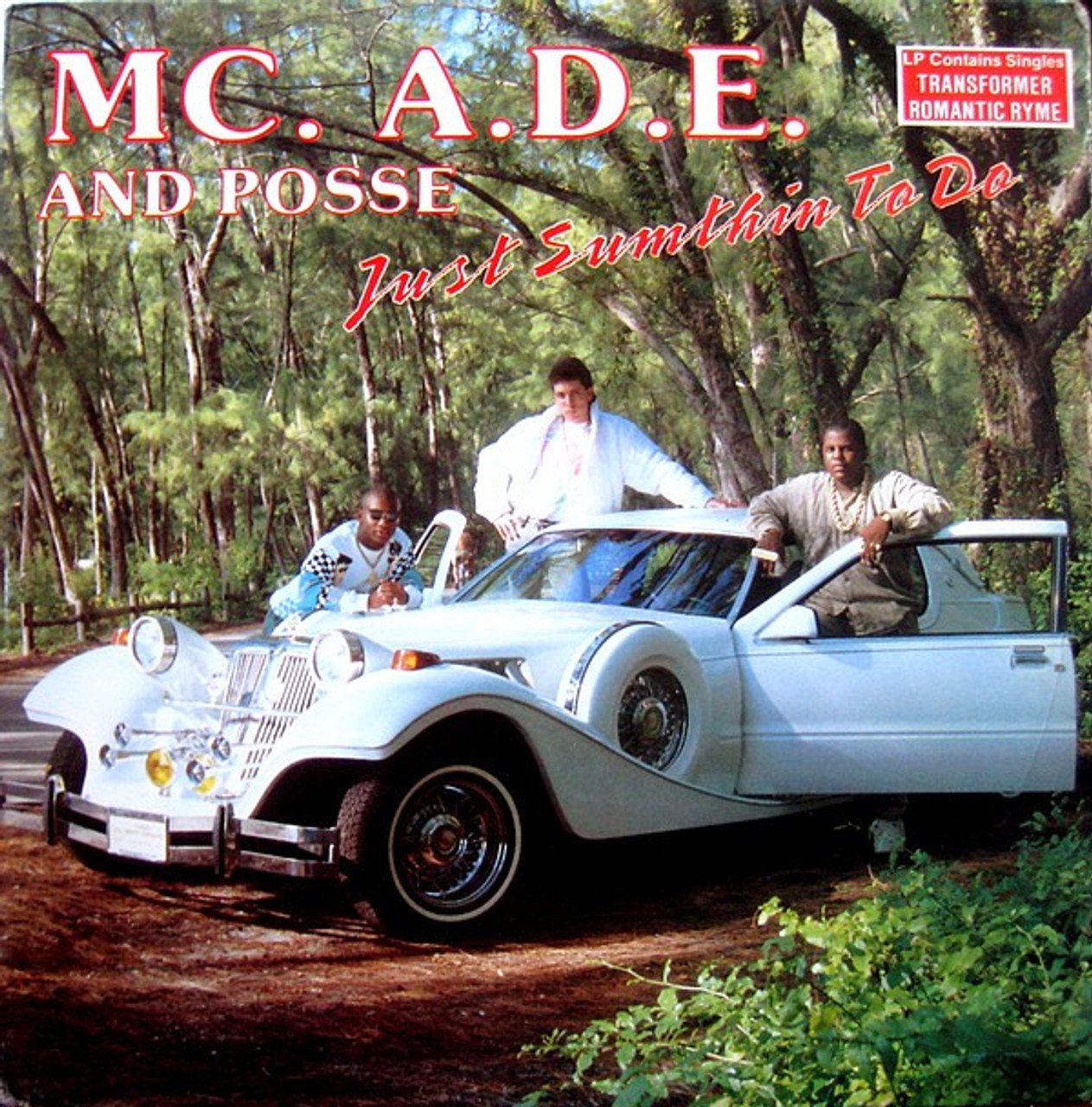 ヒップホップ+ラップ MC. A.D.E. And Posse-Just Sumthin To Do MC. A.D.E. And Posse - Just Sumthin To Do (LP, Album