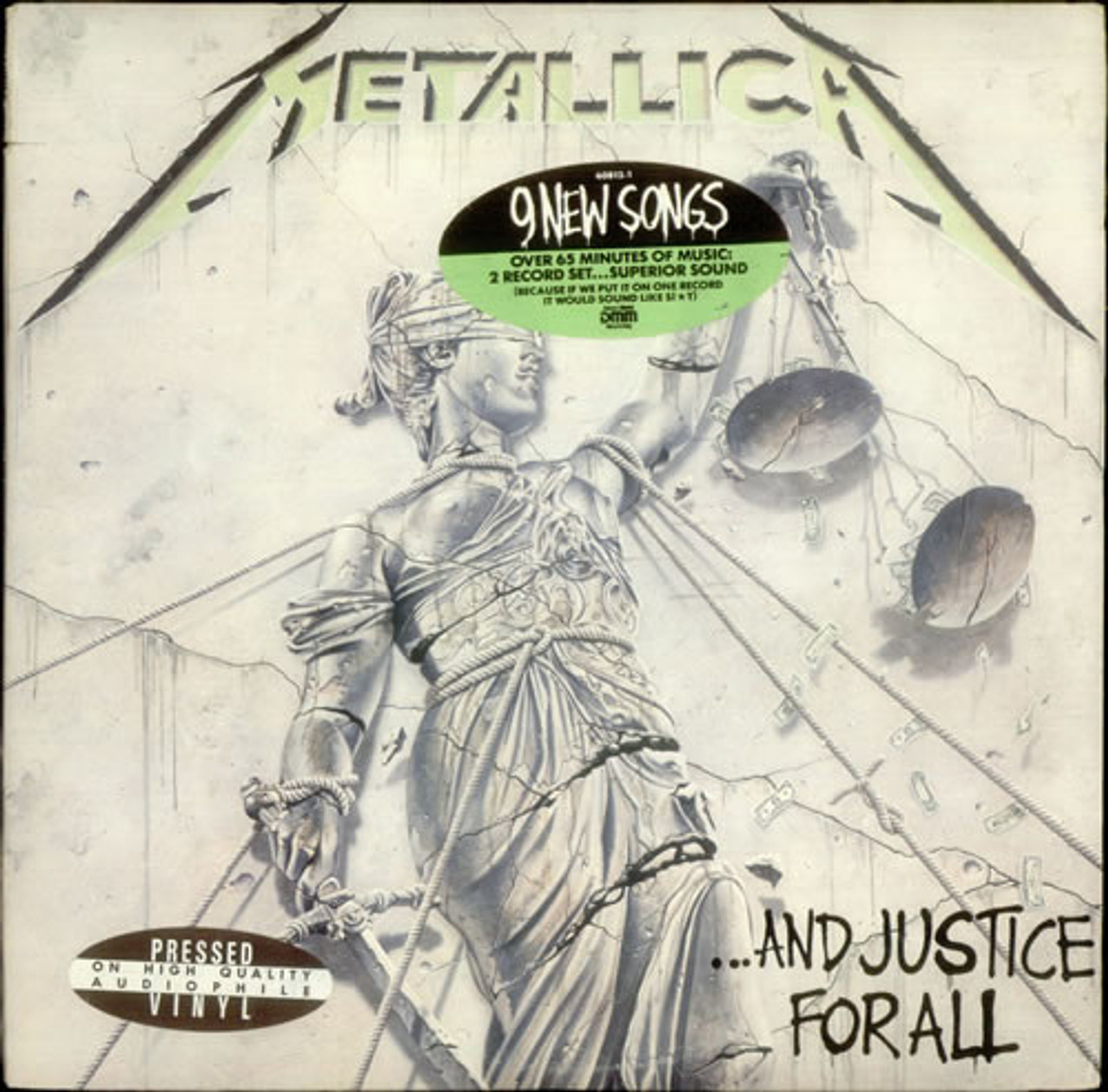 Metallica - And Justice For All (2xLP, Album, Promo, Tra