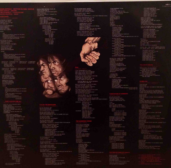 Metallica - And Justice For All (2xLP, Album, Promo, Tra
