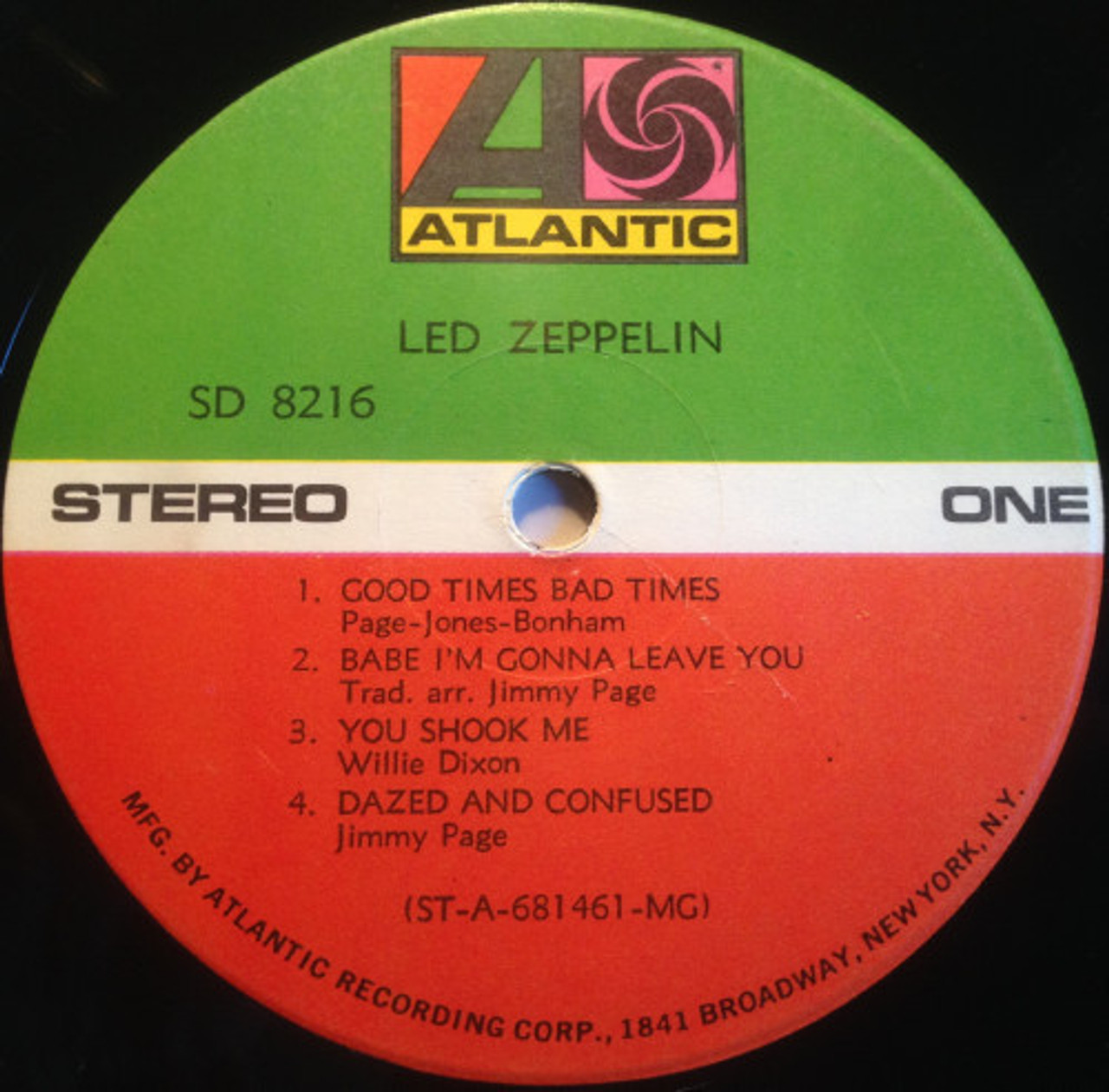LED ZEPPLIN 「LED ZEPPELIN」 Led Zeppelin (album) - Wikipedia