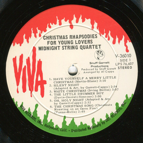 Midnight String Quartet - Christmas Rhapsodies For Young Lovers 