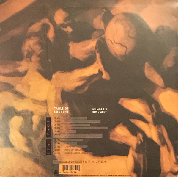 R.E.M. - Document (LP, Album) - BullTrax Records