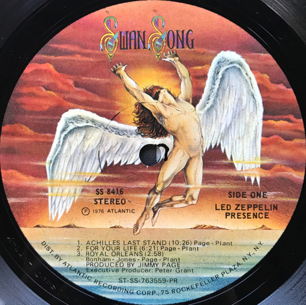 Led Zeppelin - Presence (LP, Album, Pre)_1654935301 - BullTrax Records
